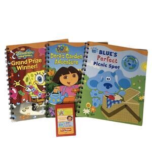 Story Reader 3 Storybooks: Sponge Bob, Dora The Explorer & Blues Clues Cartridge